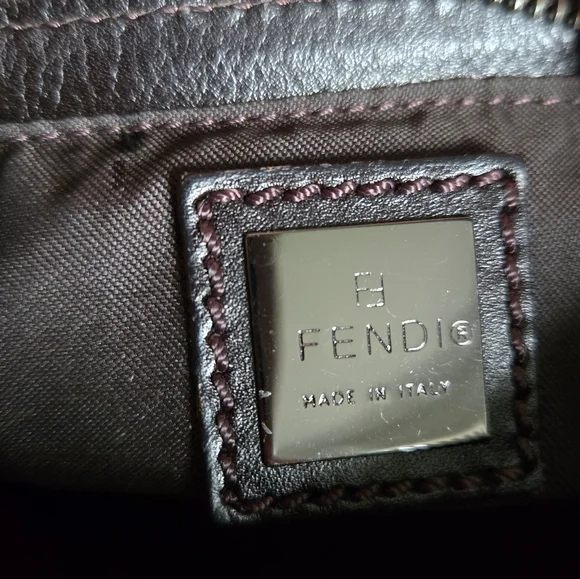 Fendi Zucca FF Pochette Shoulder Bag - Picture 13 of 16